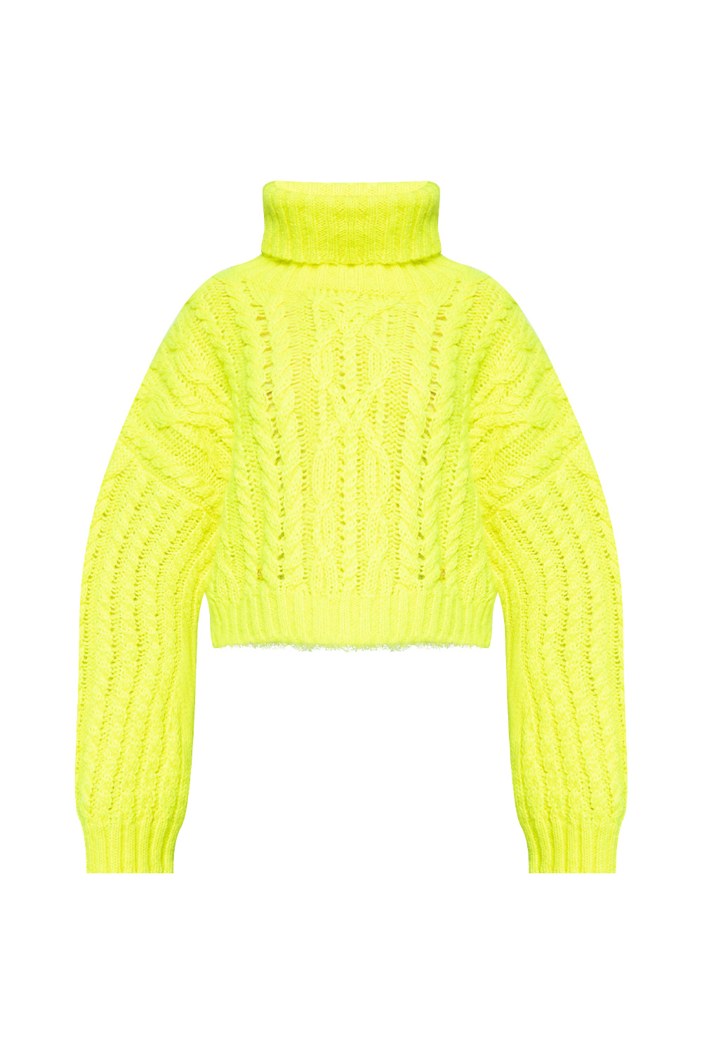 Neon yellow outlet turtleneck men